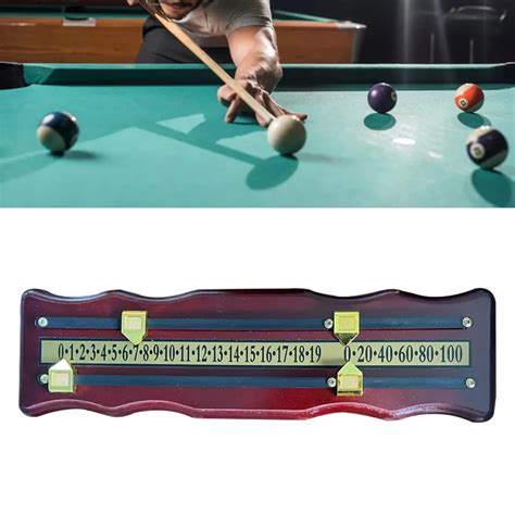 Shuffleboard Scoreboard Tabletop Games Device Snooker Billiard Score