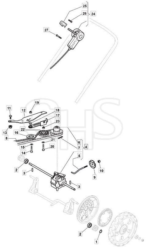 M4820 PD BW EL 4S 2022 299487743 MTF Mountfield Rotary Mower