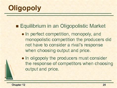 Chapter Monopolistic Competition And Oligopoly Chapter