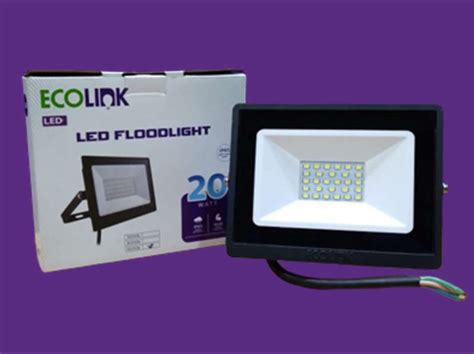 Promo Lampu Sorot Led Ecolink Lampu Floodlight Fl W Watt Kuning