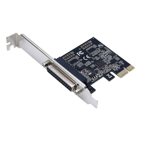 Puerto Paralelo DB25 25pin PCIE Riser Card Impresora LPT A PCI E Para