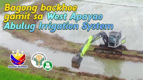 Bagong Backhoe Ng Nia Apayao Imo Ginagamit Na Sa West Apayao Abulug