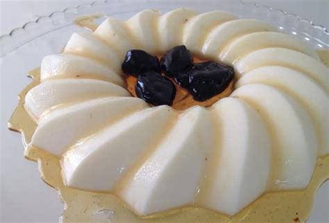 Receita De Manjar Branco Calda De Ameixa Passo 5 Mousse Panna