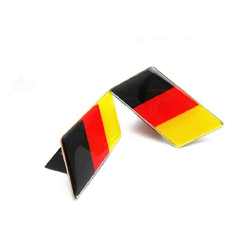 Emblem Grille Germany Flag Badge For VW Models