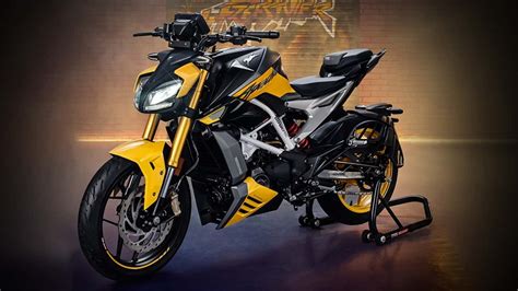 Tvs Apresenta A Nova Apache Rtr Na Ndia Motor De Bmw