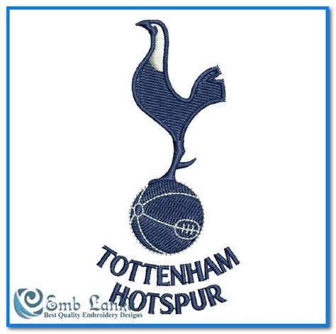 Tottenham Hotspur Football Club Logo Embroidery Design Tottenham