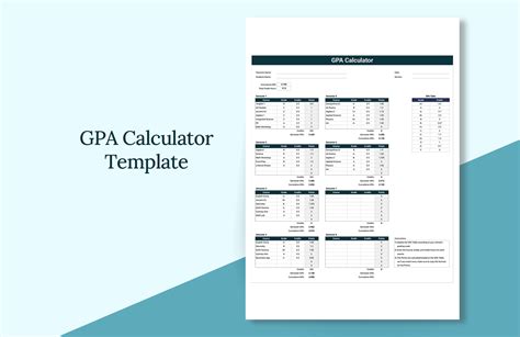 Gpa Calculator Excel Template Excel Templates Hot Sex Picture