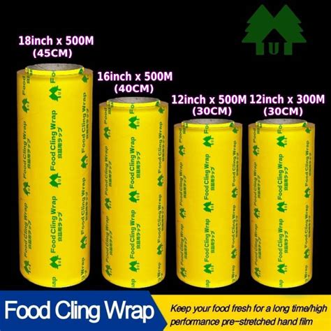 Cling Wrap Food Wrap FOR FOOD 12 16 18 X 500 Meters ROLL Food Grade