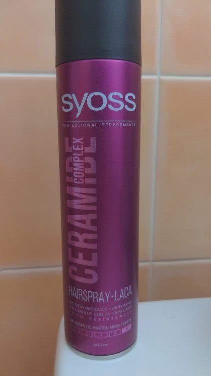 Syoss Syoss Ceramide Complex Laca Ultrafuerte Syoss Fixateur