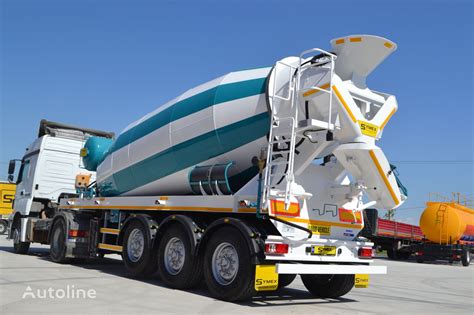 Symex 2024 Concrete Mixer Semi Trailer For Sale Turkey WD29239