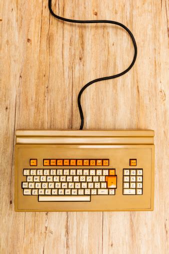 Old Fashioned Keyboard Stock Photo - Download Image Now - Computer ...