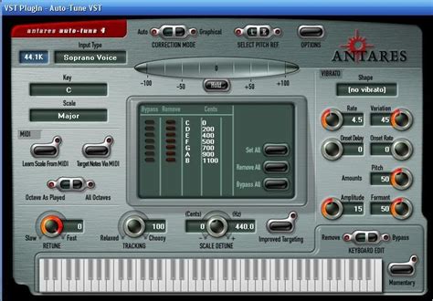 FREE SOFTWARE - Mac OSX / PC - Win: Antares Auto-Tune v4.39 VST DX RTAS AU / PC + Mac OSX