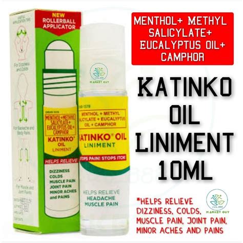 Katinko Rollerball Oil Liniment 10g Lazada Ph