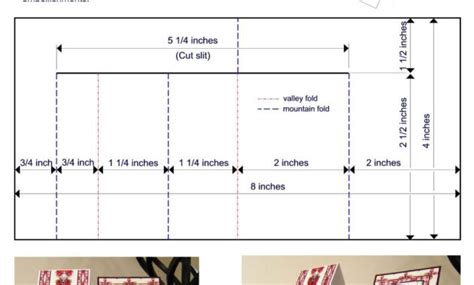 X Sidestep Card Template Tri Fold Cards Step Cards Side Regarding Three