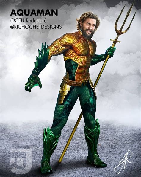 𝗥𝗜𝗖𝗛𝗢𝗖𝗛𝗘𝗧 𝗗𝗘𝗦𝗜𝗚𝗡𝗦 On Instagram “aquaman Concept Art Heavily Based Off Of The Current Dceu Suit