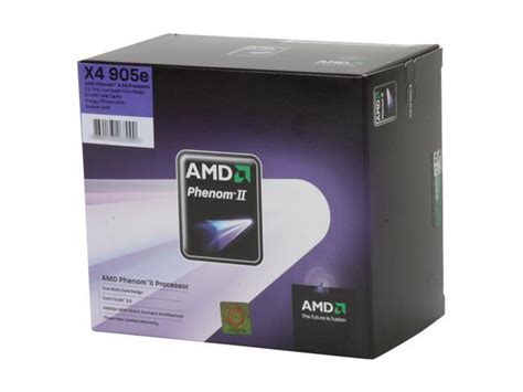 Amd Phenom Ii X4 905e Deneb Quad Core 25 Ghz Socket Am3 65w