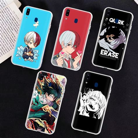 โปร่งใสสําหรับ Tecno Spark Air 7 8 Go 5 6 7p Pro ฝาครอบโทรศัพท์ My Hero Academia Shopee Thailand