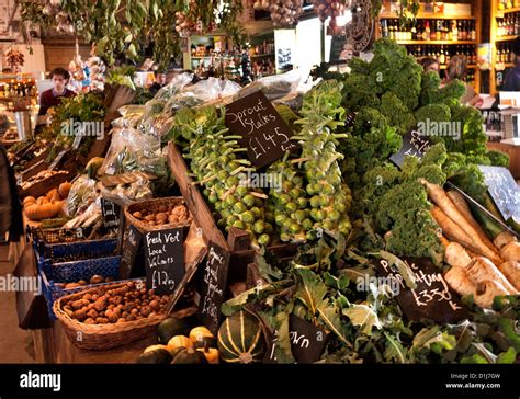 The Goods Shed Farmers Market Canterbury Kent Uk Stock Photo Alamy