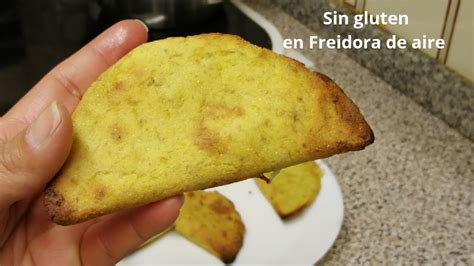 Empanada de plátano maduro con queso en Freidora de aire aire fryer