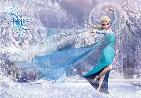 Disney Reine Des Neiges Elsa Poster Mural Papier Peint Acheter Le