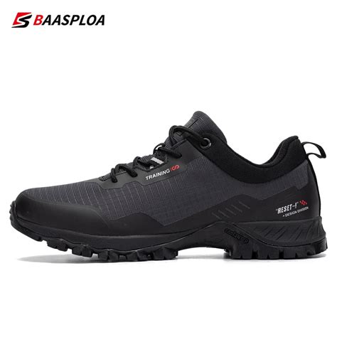 Baasploa Neue M Nner Der Anti Skid Tragen Best Ndig Wandern Schuhe Mode