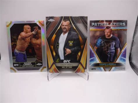 Topps Chrome Ufc En Relief Hall Of Fame Emb Chuck Liddell