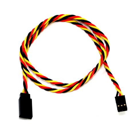 Safeconnect Twisted Cm Awg Servo Lead Extension Jr Cable Buy Online