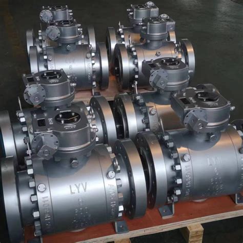 China Double Block And Bleed Trunnion Mounted Ball Valve Suppliers