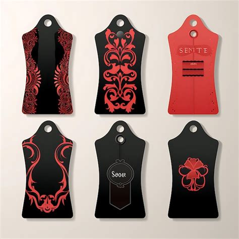 Premium Photo Lingerie Store Price Tag Satin Material Sensual Design Black D Vector Design