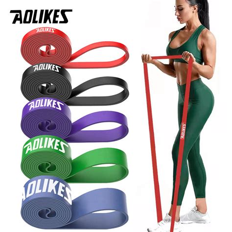 Dây Kháng Lực Tập Gym Power Band Aolikes đàn Hồi Cao Su Tập Tay Chân