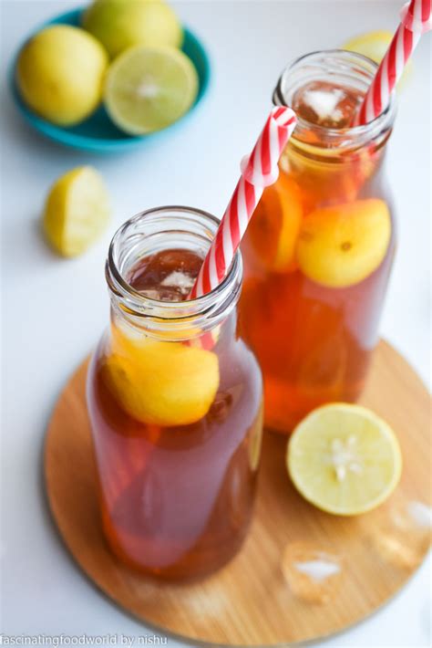 Lemon iced tea