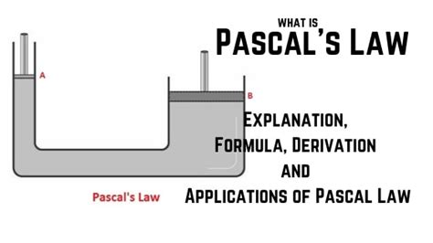 Applications Of Pascal S Law Definition Derivation Pdf