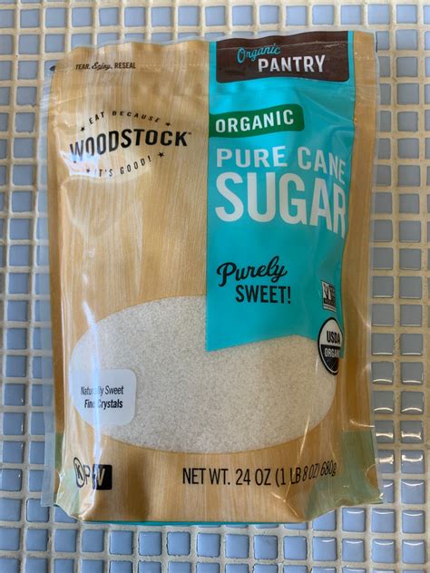 Woodstock Organic Pure Cane Sugar 24 Oz Sip Snack
