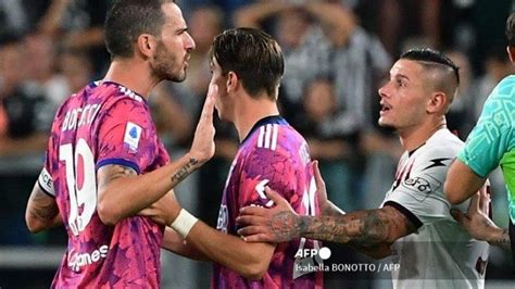 Hasil Liga Italia Juventus Vs Salernitana Tiga Kartu Merah Hingga Gol