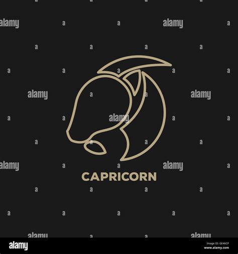 capricorn logo vector Stock Vector Image & Art - Alamy