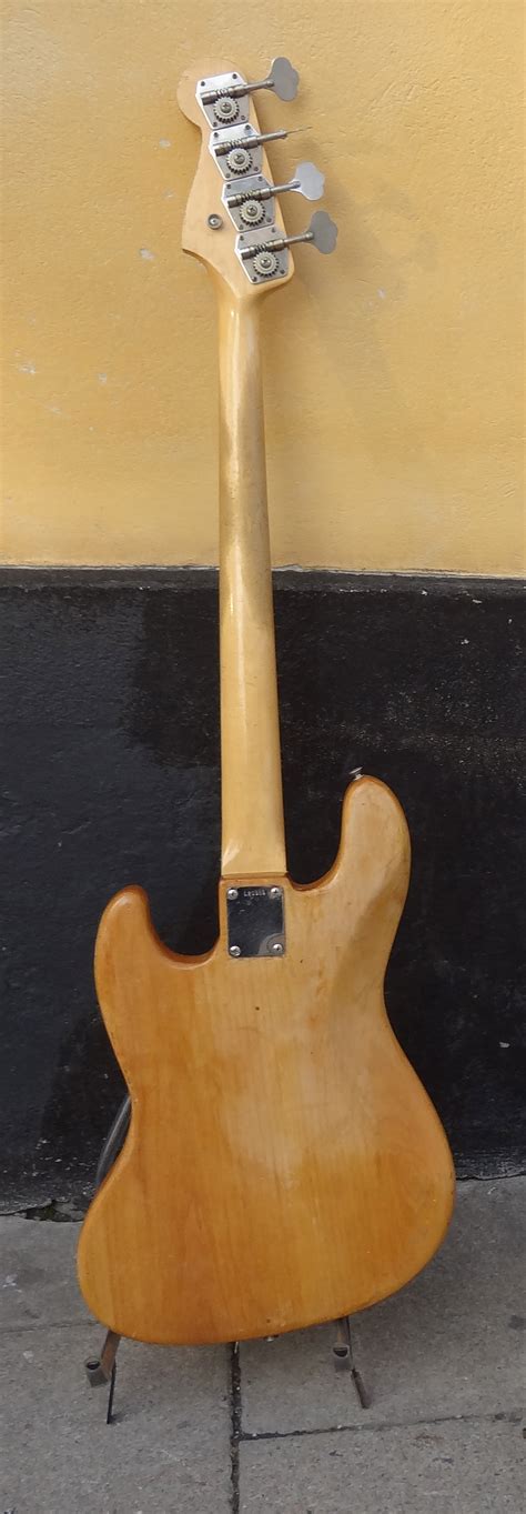 Fender Jazz Bass 1964 Natural Bass For Sale Halkans Rockhouse