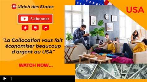 La collocation vous fait beaucoup économiser au USA YouTube