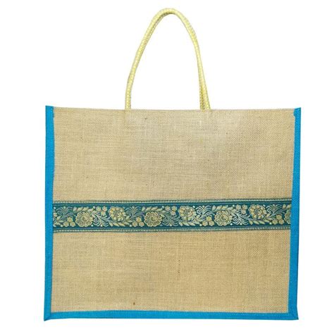 Golden Plain Jute Shopping Bag Size 14x16x4 At Rs 50 Piece In New