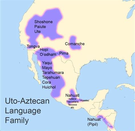 Shoshene Paiute Ute Comanche Hu Uto-Aztecan ' Language Family - iFunny