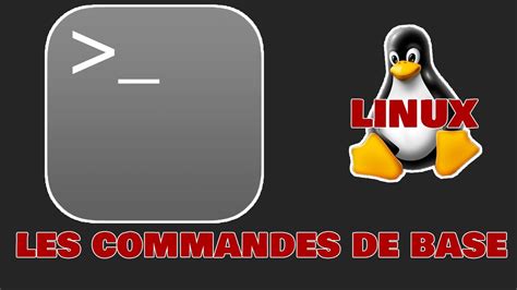 Les Commandes De Base Linux Youtube