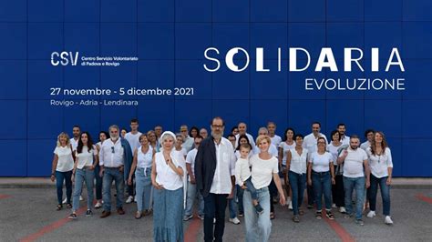 Solidaria Rovigo 1 Edizione CSV Di Padova E Rovigo