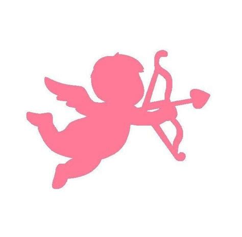 20 Pack Paper Cupid Shapes Cupid With Arrow Cutouts Cupid Die Cuts
