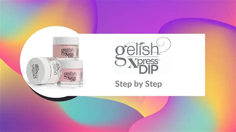 Gelish Xpress Dip French Manicure Step By Step Esther S Nail Center