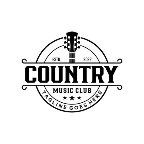 Premium Vector Country Music Club