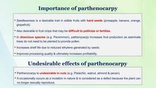 Parthenocarpy | PPT