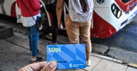 Tarjeta Sube Cómo Acceder Al 55 De Descuento En Transporte Público Para Beneficiarios De Anses