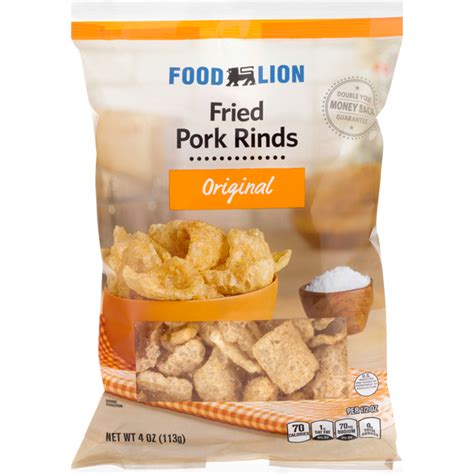 Food Lion Pork Rinds Original Fried 4 Oz Instacart