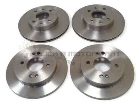 FRONT 2 REAR 2 BRAKE DISCS NEW NO PADS FOR KIA PICANTO ALL MODEL