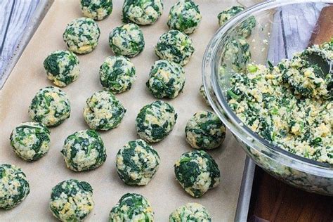 Best Ever Spinach Balls Appetizer • Dishing Delish