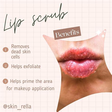 Lip Scrub Benefits